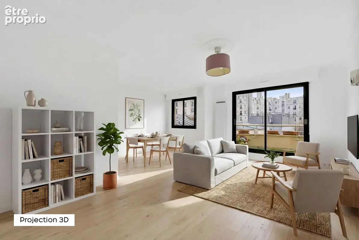 Appartement à PARIS-19E