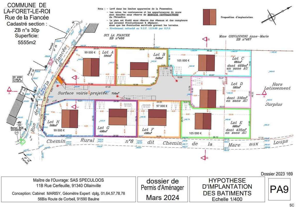Terrain à LA FORET-LE-ROI