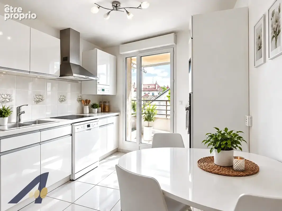 Appartement t3 avec balcons-garage privatif et parking securise - photo 1
