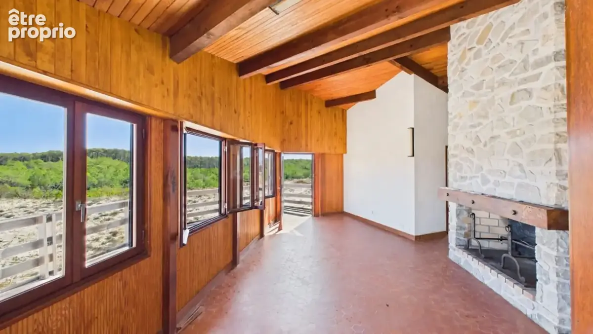 Maison d'architecte sur la dune - accès privé direct à l'océan - potentiel d'extension exceptionnel - photo 4