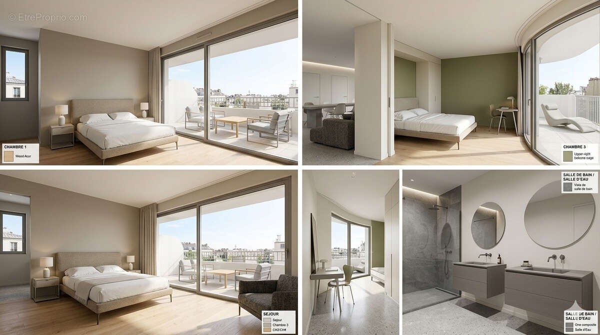 Appartement à PARIS-15E