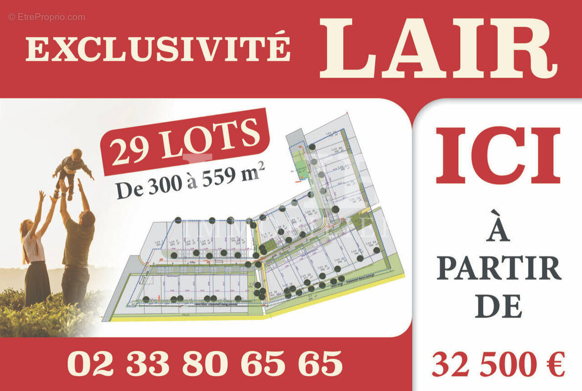 Terrain à CONDE-SUR-SARTHE