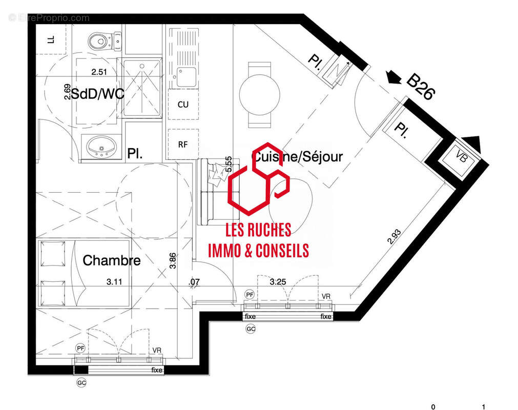 Appartement à AULNAY-SOUS-BOIS