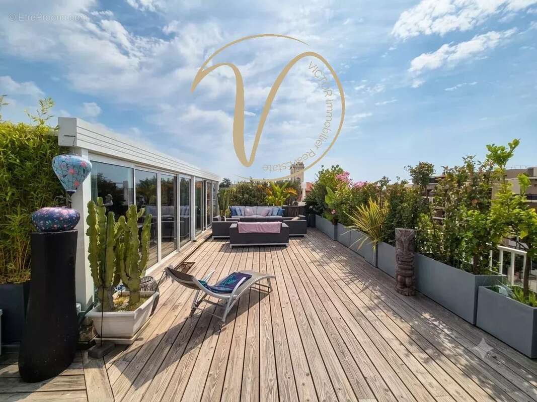 Cagnes sur mer - vespins - 4p toit terrasse parking - photo 3