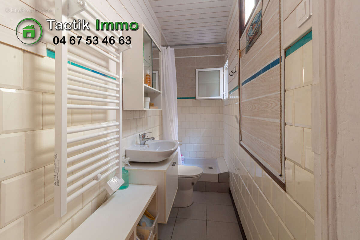 Sète, Quartier Haut, maison atypique, terrasse. - photo 16