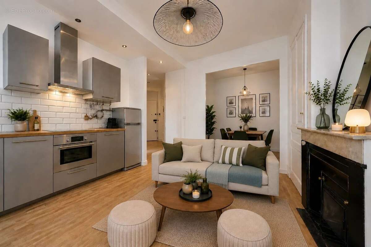 Villeurbanne – t2 bis rénové et lumineux – 36,38 m² – 2e étage - photo 10