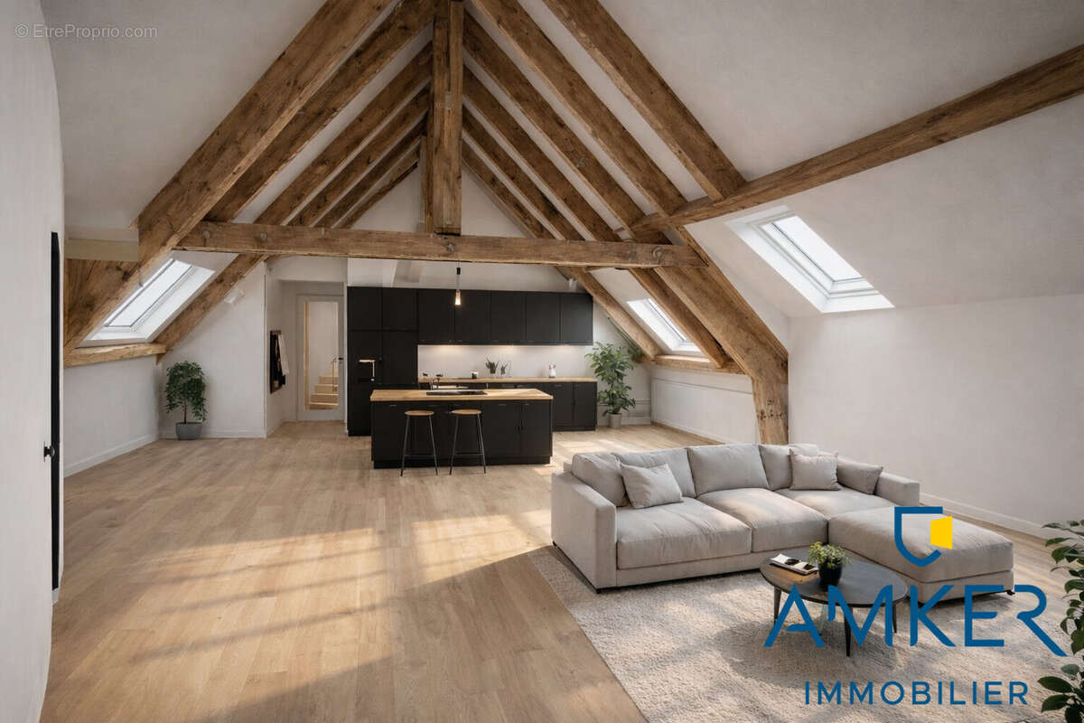 illustration d'aménagement  - Appartement à NANTES