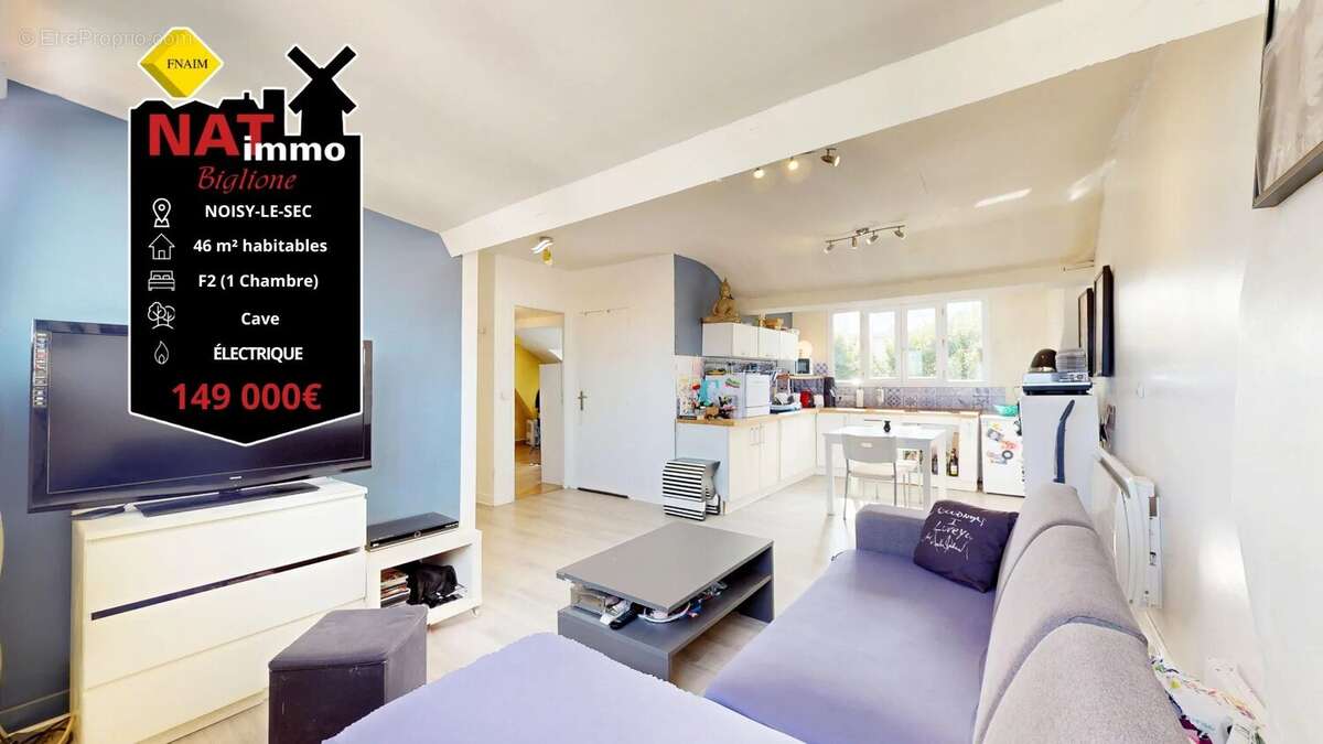 Appartement à NOISY-LE-SEC