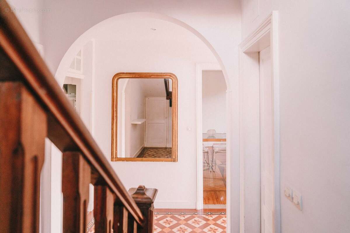 hall d&#039;entrée avec vue sur la salle à manger - Maison à SAINT-PAUL-LES-DAX