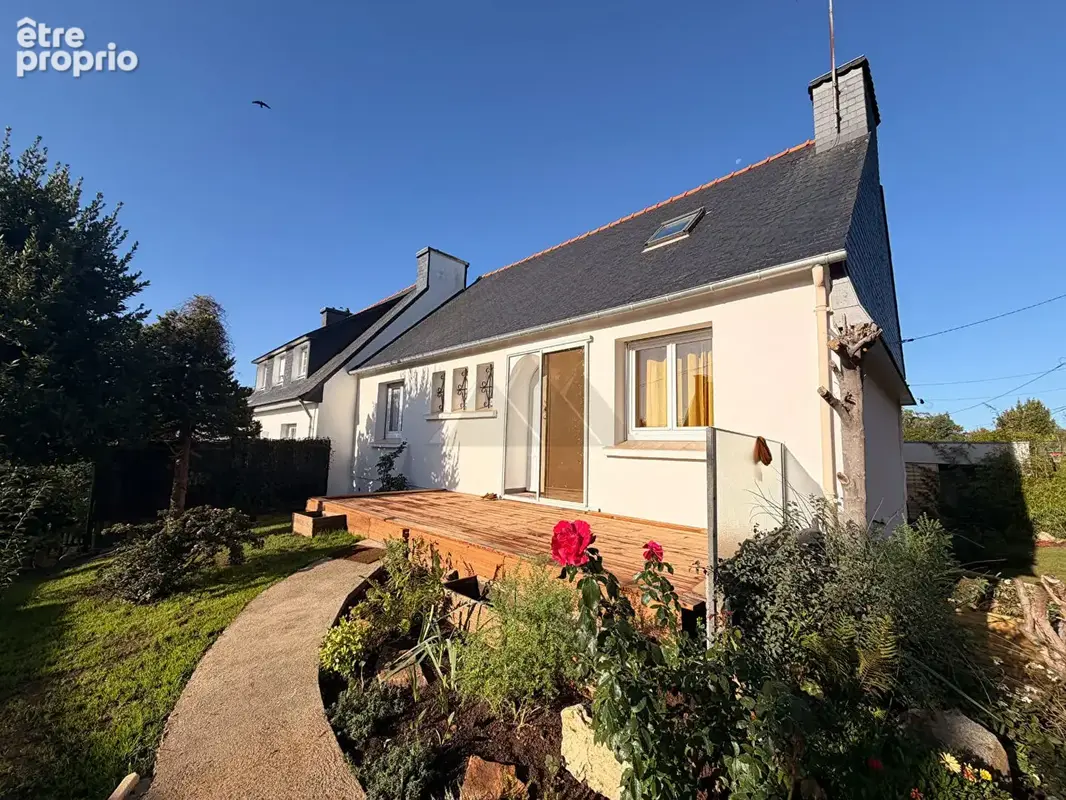 A vendre maison  quimper kerfeunteun 67 m2 plain pied - photo 1