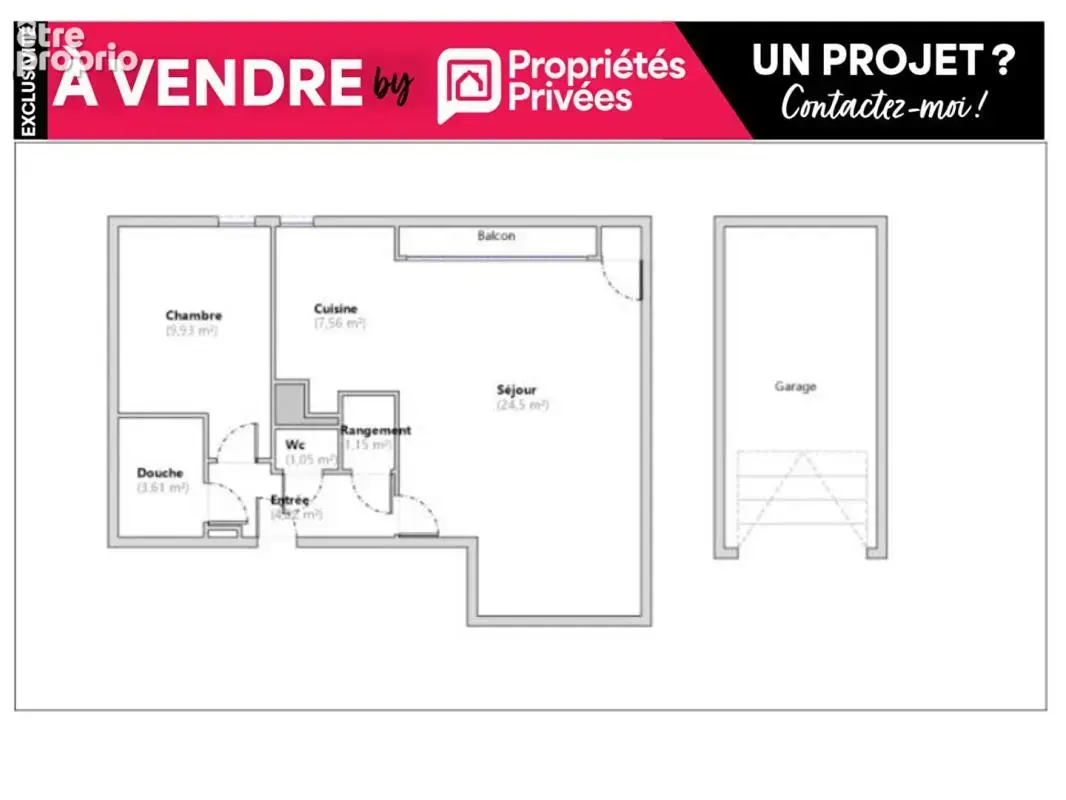 Appartement 2 pièces lumineux avec balcon et garage fermé, Valenciennes centre - photo 10