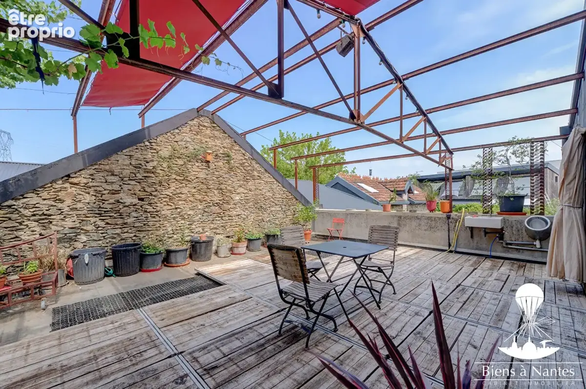A vendre loft Vertou avec terrasse - photo 2