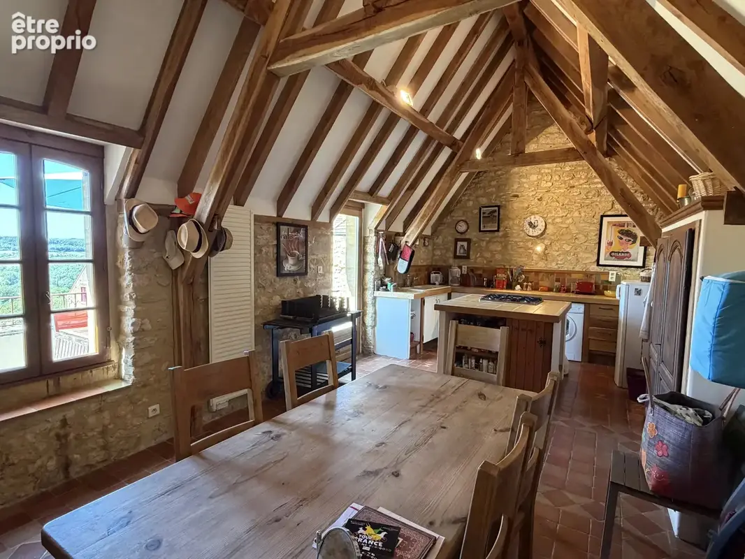 Domme, Périgord Noir – Maison en pierre de caractère avec piscine et vues - photo 7