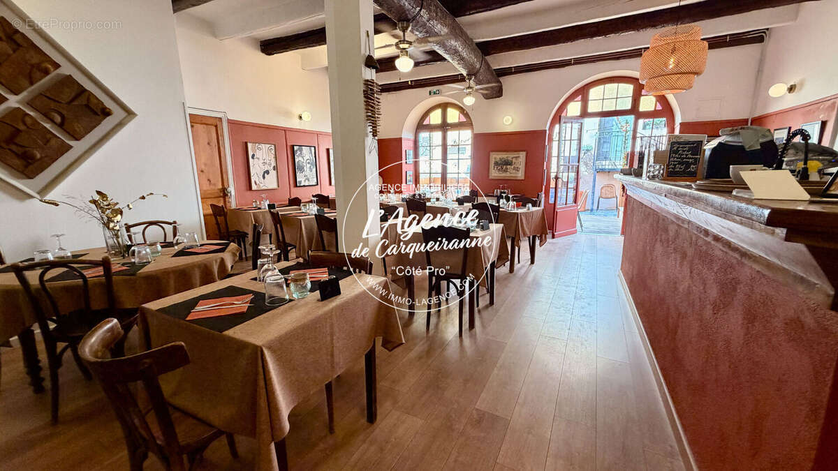 A vendre fonds de commerce restaurant 90 m2 avec terrasse idealement situe dans le centre ville pietons au lavandou - photo 12