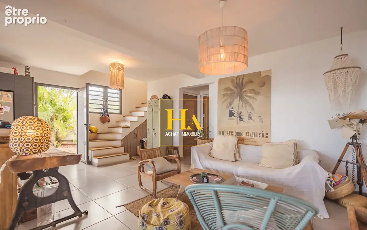 HA IMMO - Trois Bassins  Littoral Maison F5 - photo 2