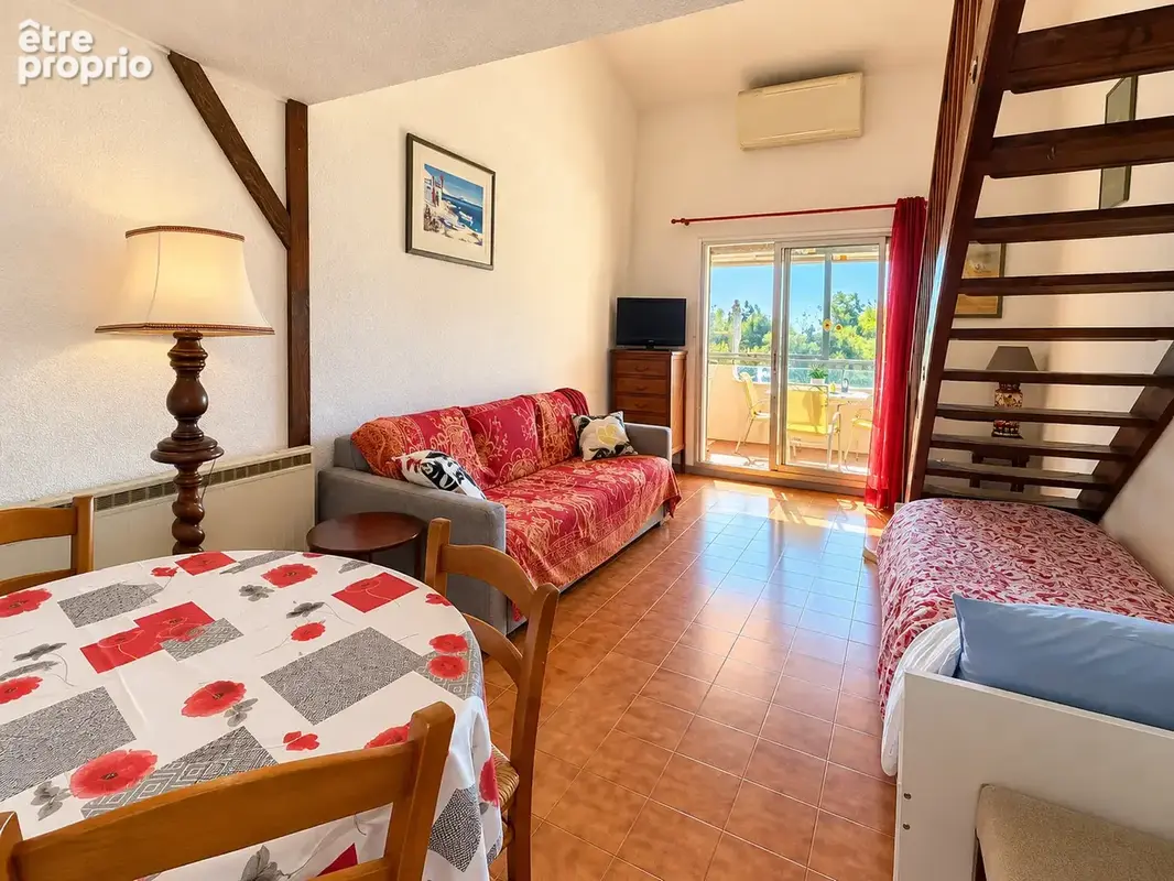 Rare duplex agay, face à la plage de la baumette  vue mer - photo 7