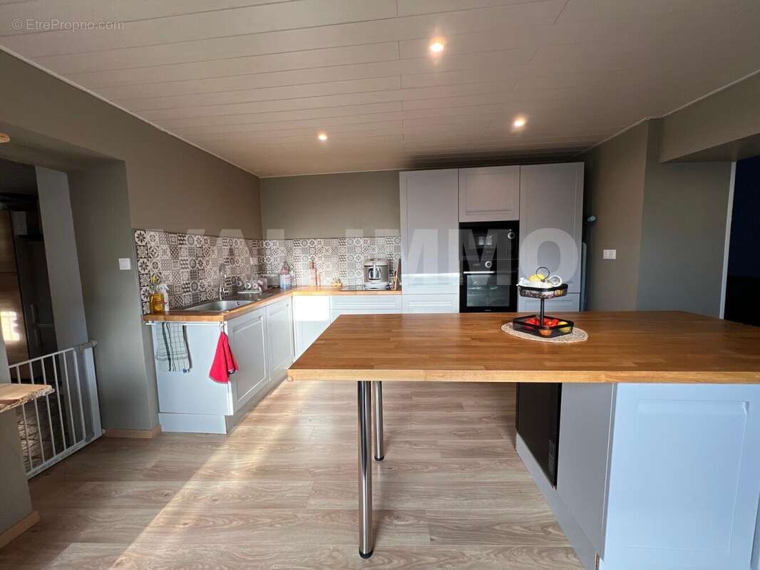 plan de travail - Maison à RUMAUCOURT