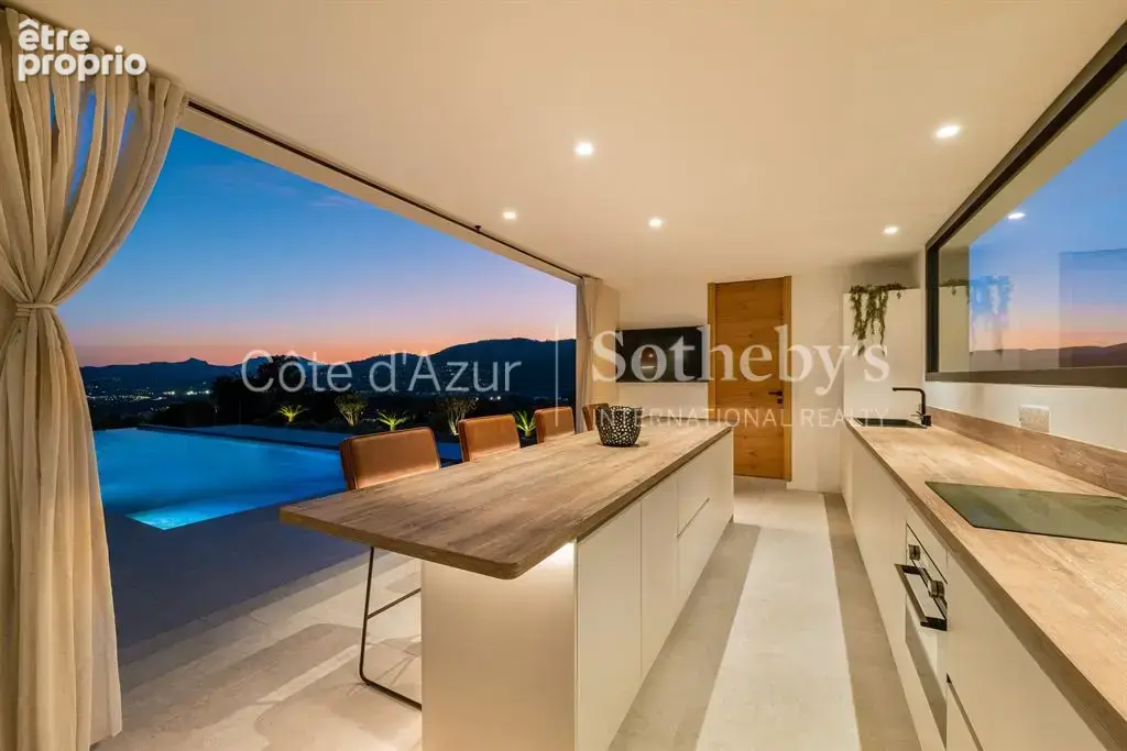Mougins, villa de prestige avec vue panoramique, piscine, maison d'amis et parc privé - photo 19