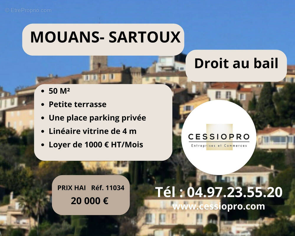 Commerce à MOUANS-SARTOUX