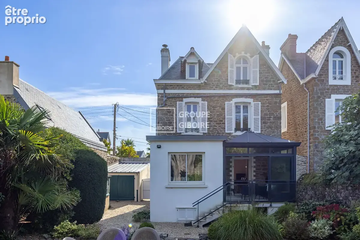 Saint malo rochebonne exclusivite groupe giboire  villa balneaire tres bon etat jardin sans vis a vis - photo 2