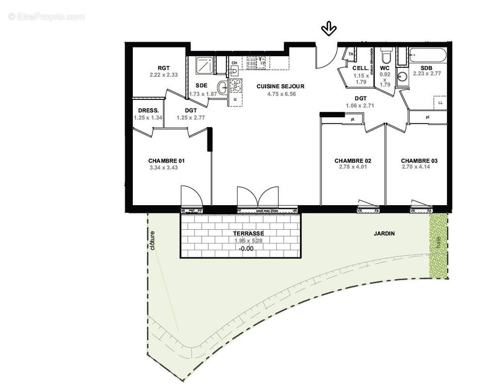 Appartement à NEYDENS