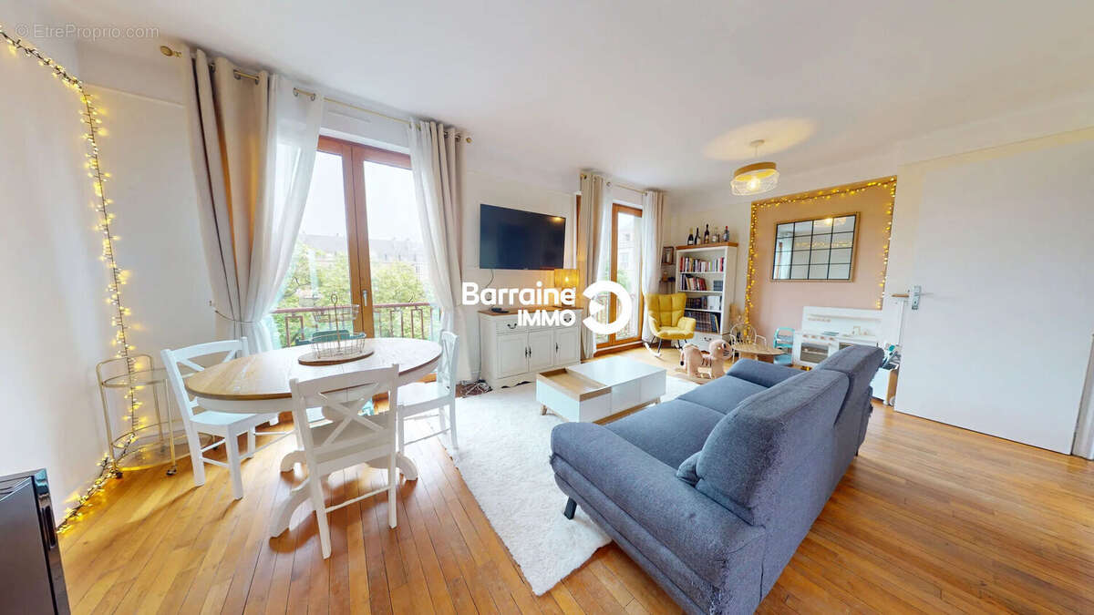 A vendre lorient place alsace lorraine appartement t3 de 68m² - photo 4