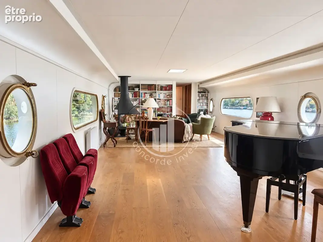 Péniche de 250 m² - GdeTerrasse Boulogne-Billancourt, Parchamp?Albert Kahn - photo 7
