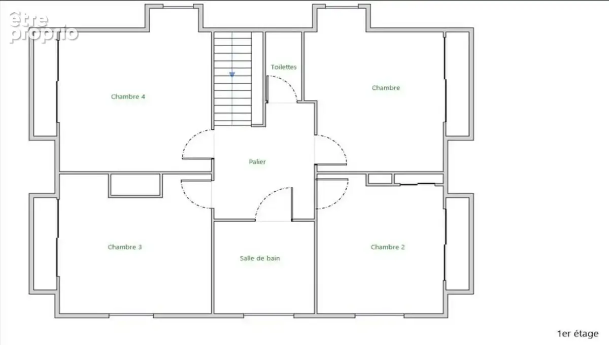 Nantes  proche erdre (à pied)  maison familiale 5 pièces   4 chambres   125 m2   jardin   garage - photo 11