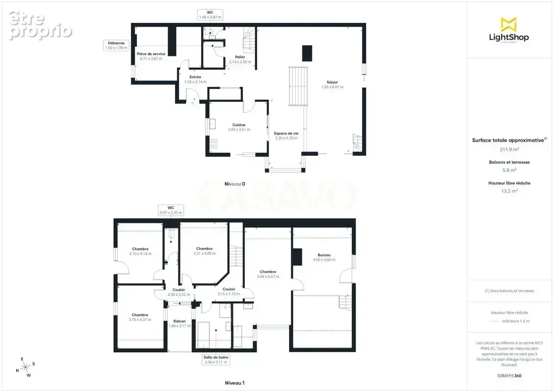 Vente Maison 7 pièces de 235m² - 95390 Saint-Prix - photo 20