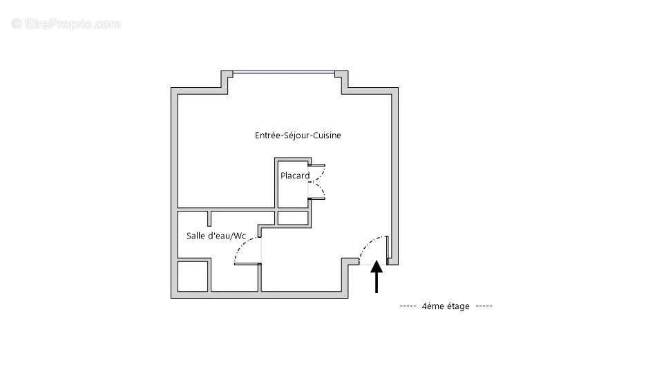 Appartement à PARIS-20E