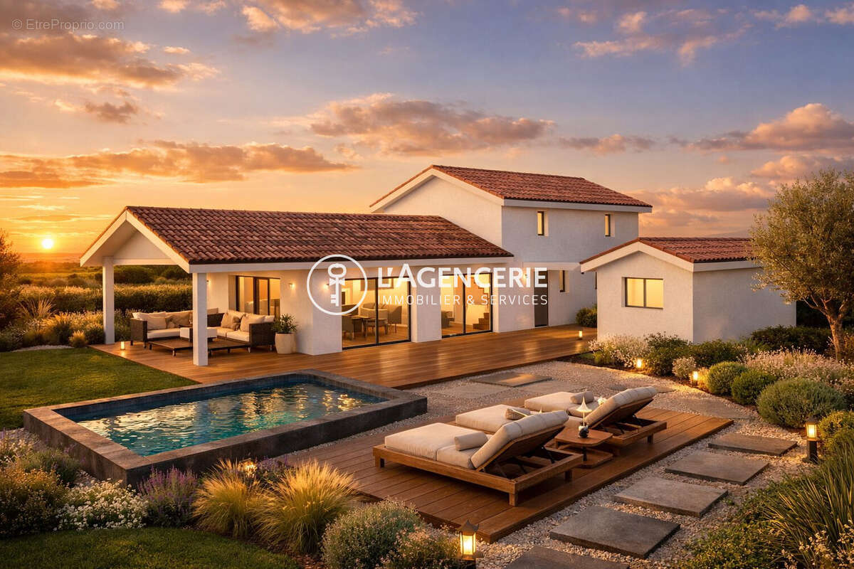 visuel d'un projet de construction non contractuel - Terrain à LABENNE