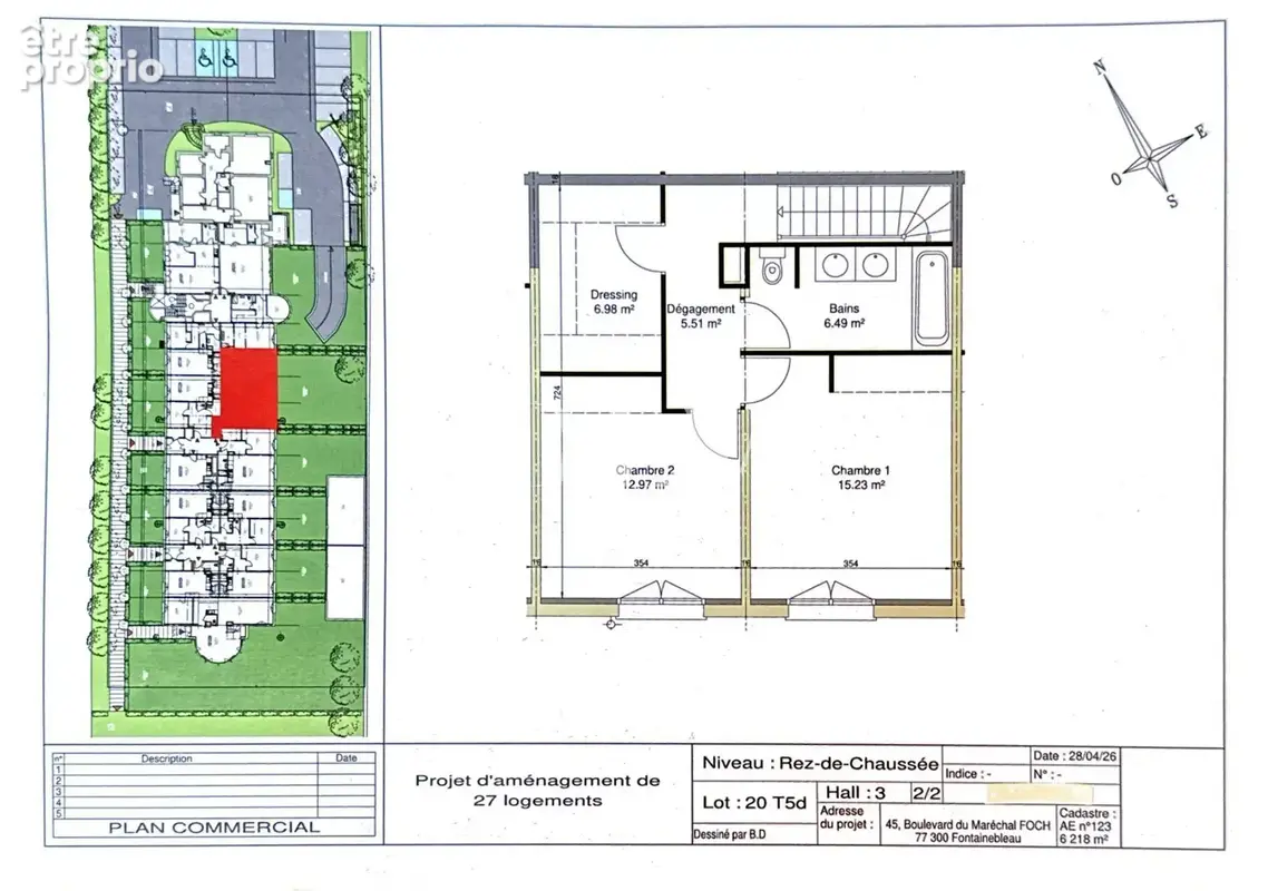Appartement 5 pièces 125 m² à vendre à Fontainebleau (77300) - photo 9