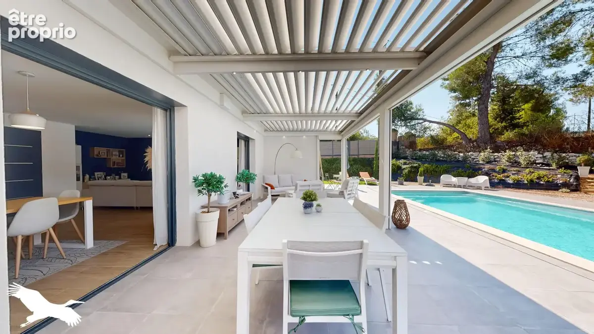 Maison contemporaine 140 m² Aubagne Fenestrelles - Prestations de luxe, piscine & calme absolu - photo 3