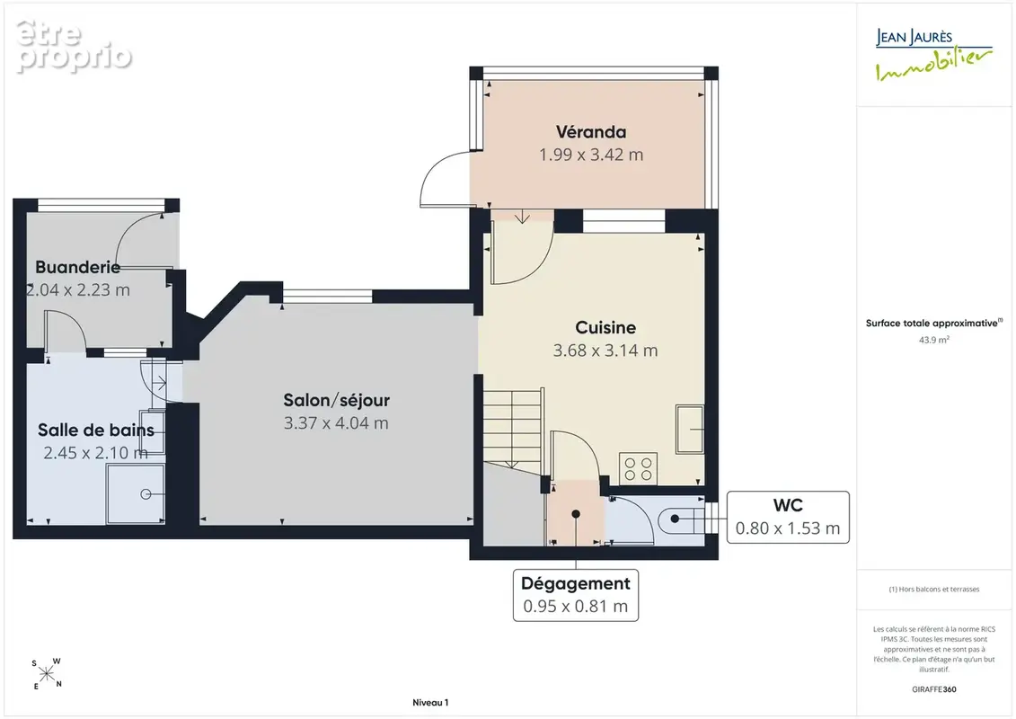 Jolie maison de 4 pièces   69 m2   Jardin, garage et cave - photo 9