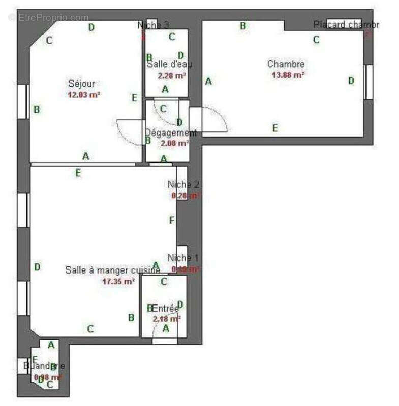 Appartement à PARIS-11E