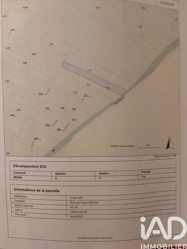 Photo 3 - Terrain à PONT-SUR-YONNE