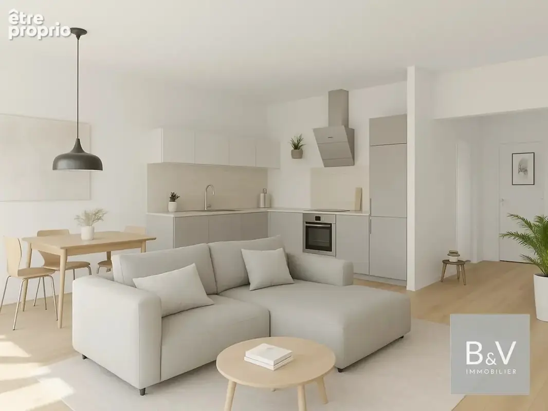 Appartement 4 pièces de 87 m² - photo 2