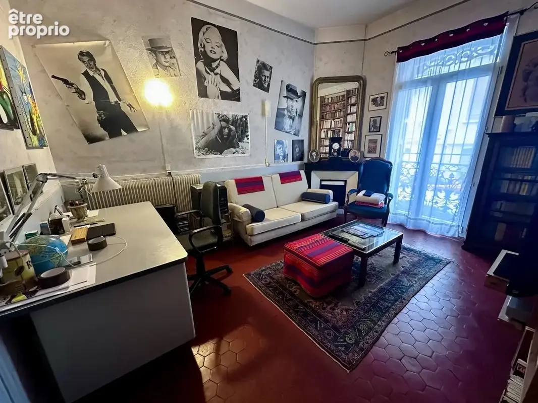 Vaste apt F4 dans maison bourgeoise, terrasses, atelier, cave - photo 19