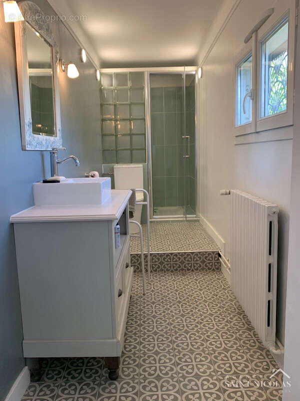  ILE BELLE de MEULAN : exceptionnelle villa ART DECO de 180 m2 rénovée avec authenticité. - photo 17