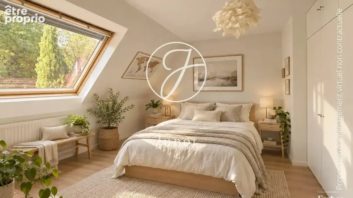 Villeneuve d’Ascq - BRIGODE - Maison semi-individuelle - 108m² - 4 chambres - Bureau - Jardin - Garage - photo 6