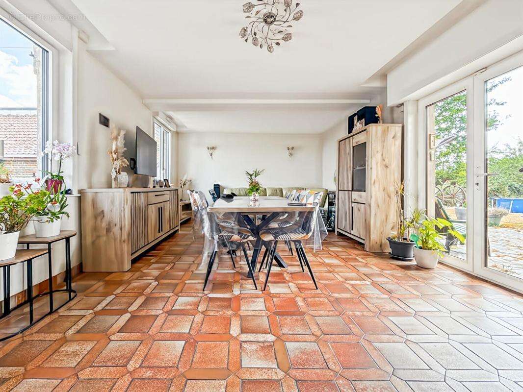 Fermette de caractère  140 m²  / 4 chambres  / 5 564 m² de terrain dont partie constructible ? la gorgue - photo 2