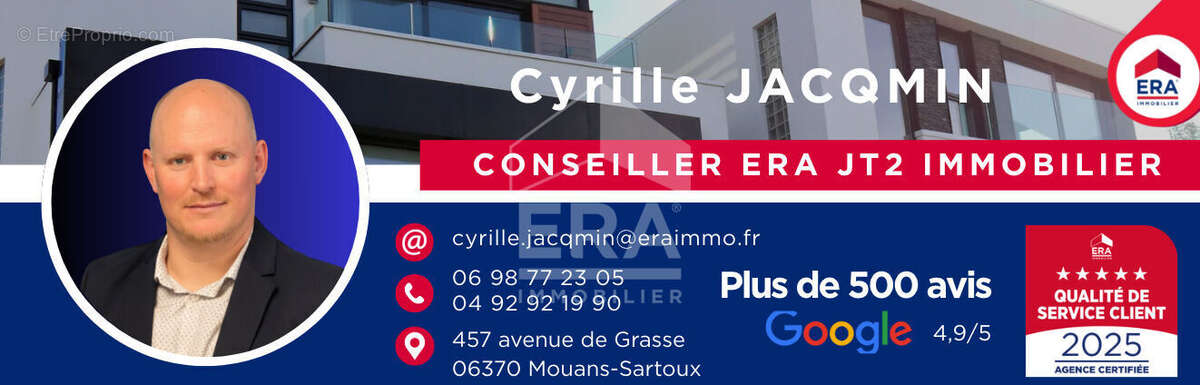 Maison à LA ROQUETTE-SUR-SIAGNE