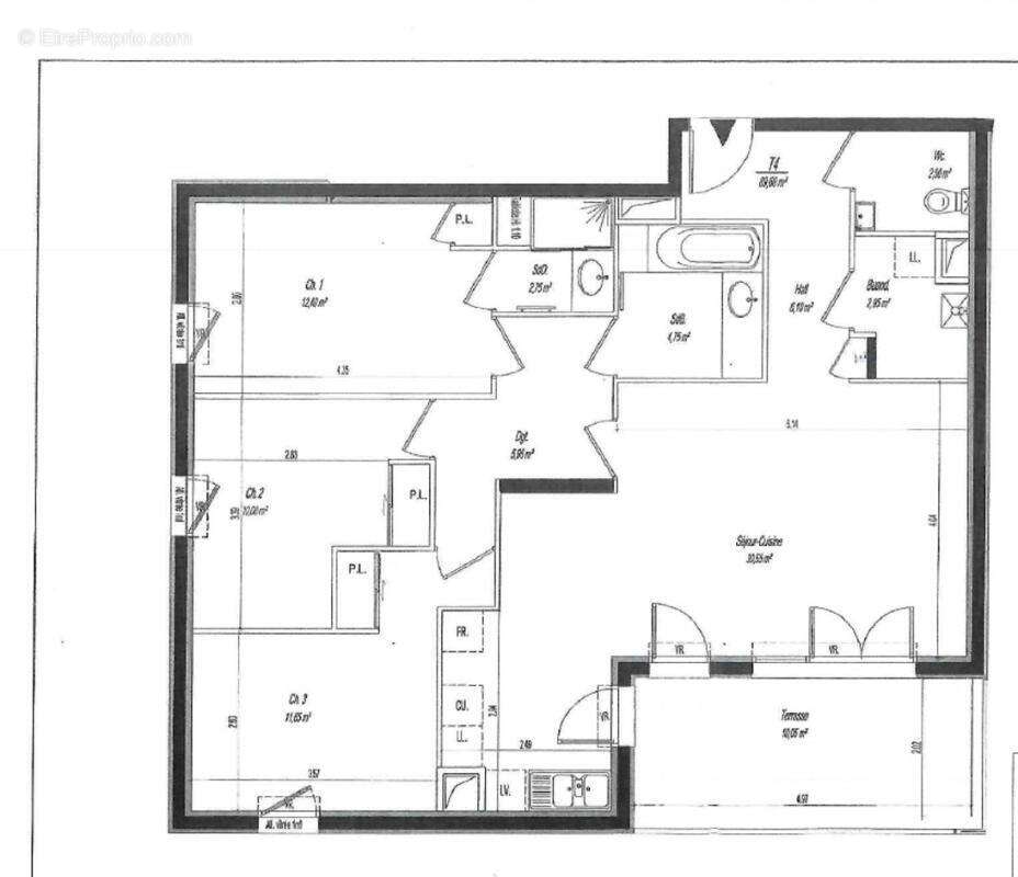 Appartement à VILLEURBANNE