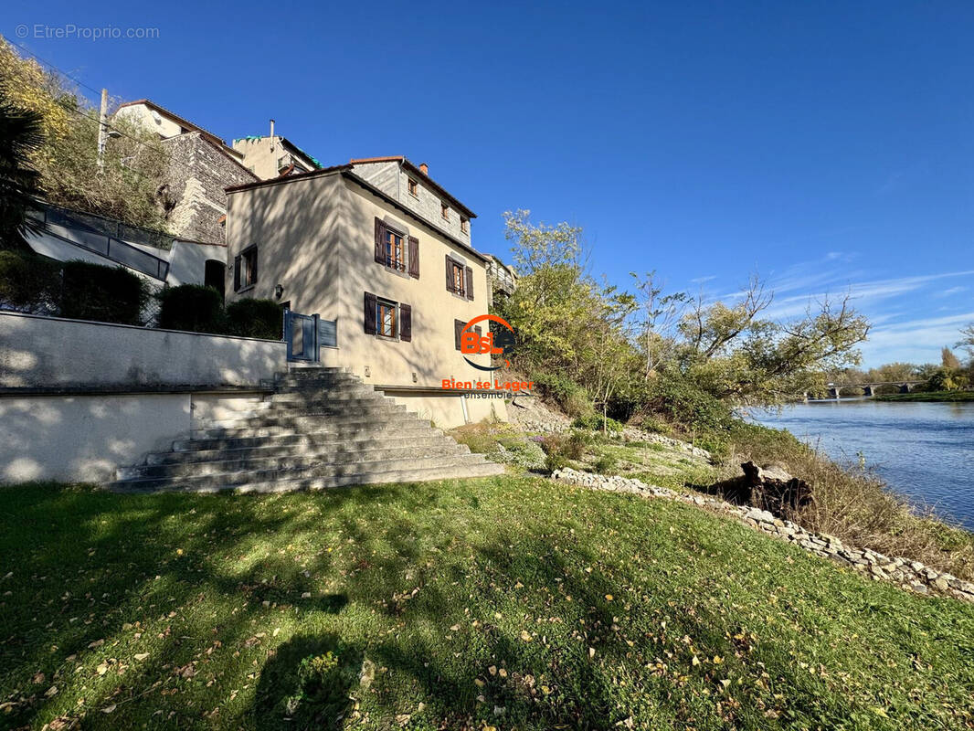 MAISON ET SUDIO INDEPENDANT BORD ALLIER BSLE IMMO - Maison à PONT-DU-CHATEAU