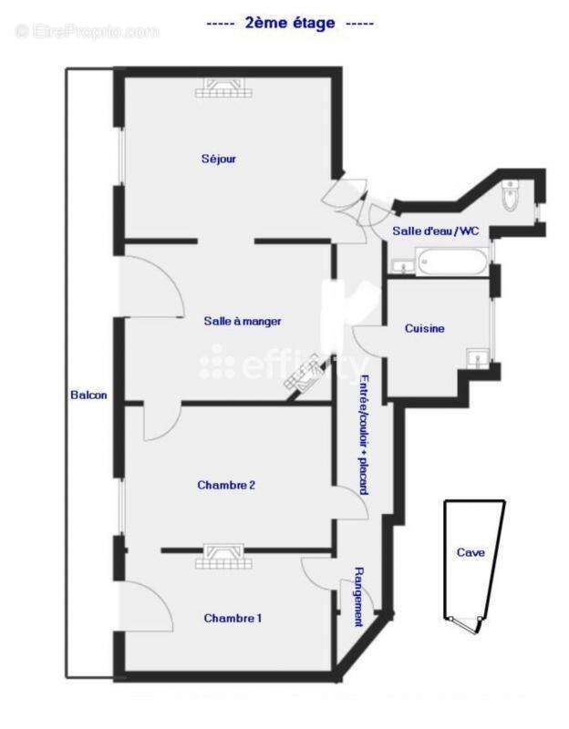 Appartement à PARIS-11E