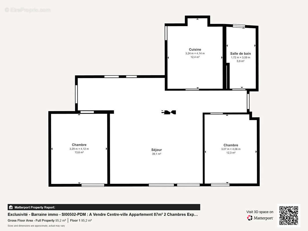 Exclusivité a vendre brest saint-louis appartement t4 87 m² coup de coeur - photo 19