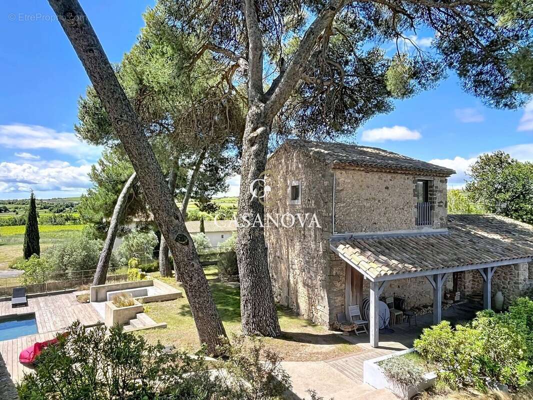 15 min de PEZENAS Magnifique mas rénové 300 m² habitables idéal pour chambres d'hôtes - photo 15