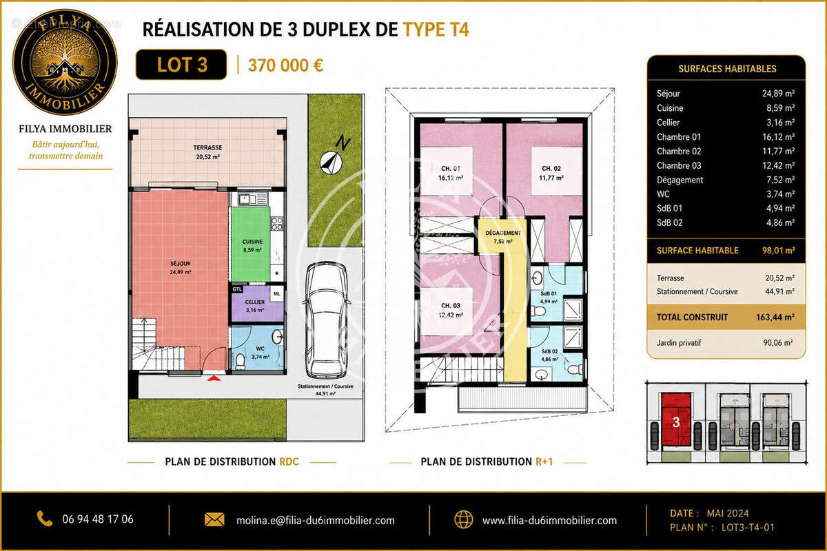 Maison 98 m² à Remire-Montjoly  - photo 6