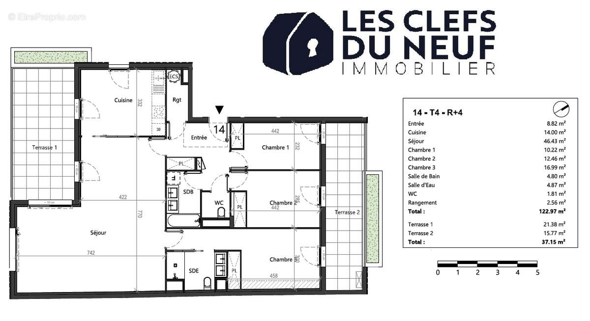 Appartement à TOULOUSE