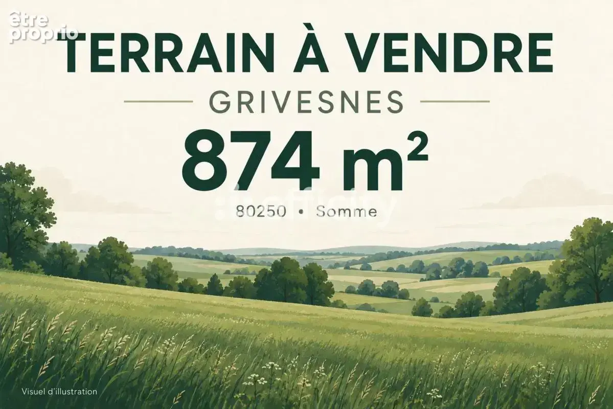 Terrain à GRIVESNES